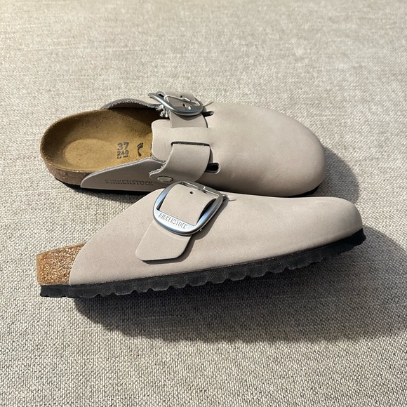 Birkenstock Boston Big Buckle Clogs - Picture 2 of 5